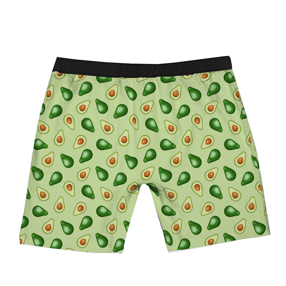 Avocado Half Cut Print Boxer Briefs-grizzshop