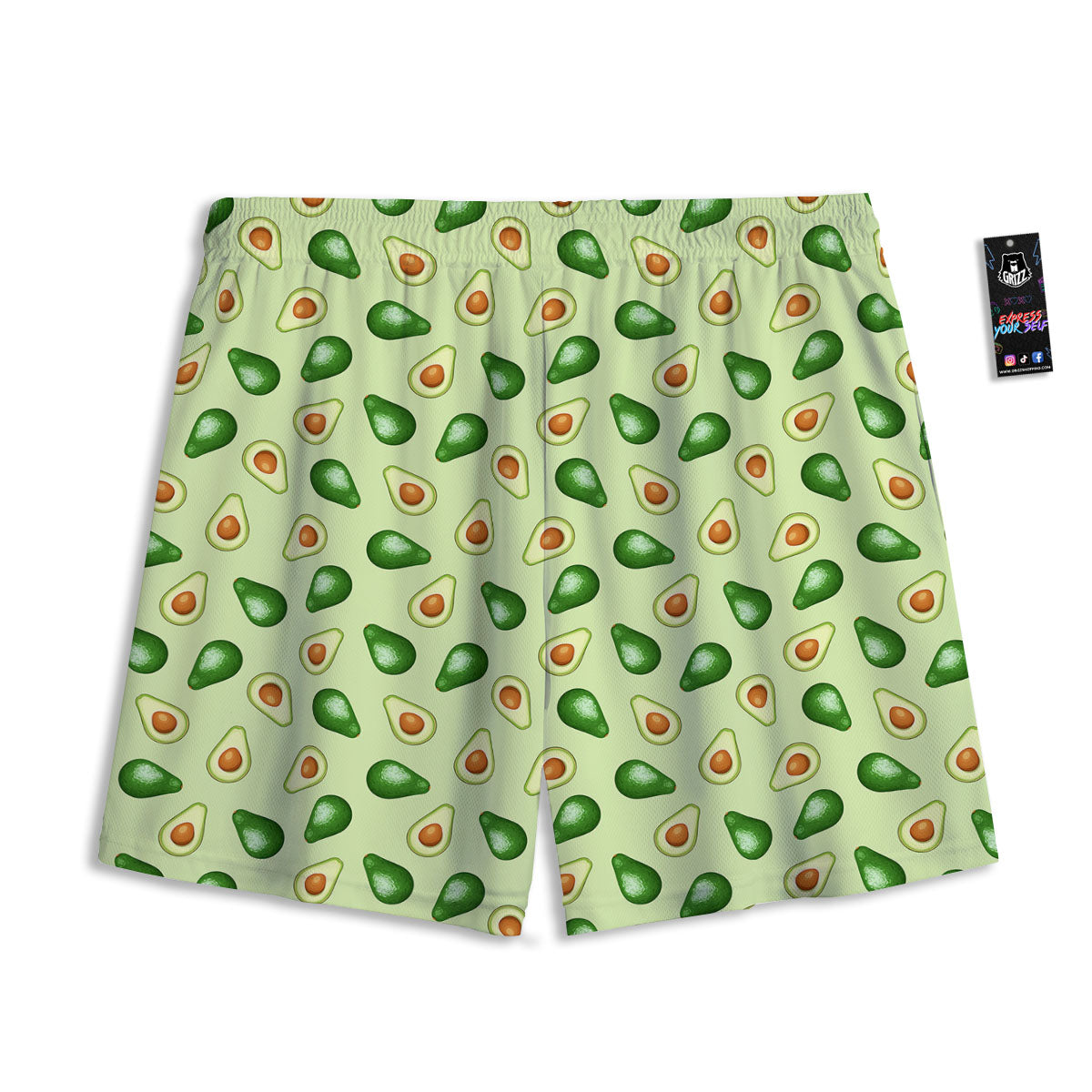 Breaking Wall Golf Ball Print Mesh Shorts