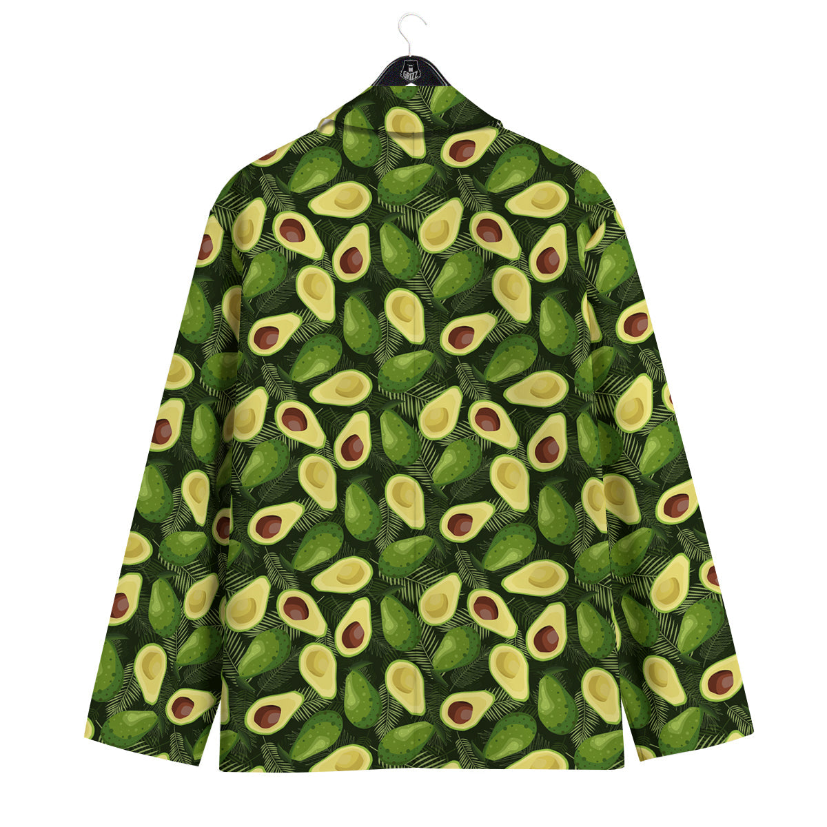 Avocado Half Cut Print Pattern Men's Sport Coat-grizzshop