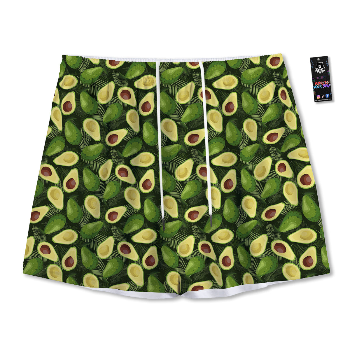 Breast Cancer Cute Pink Print Pattern Cute Mesh Shorts