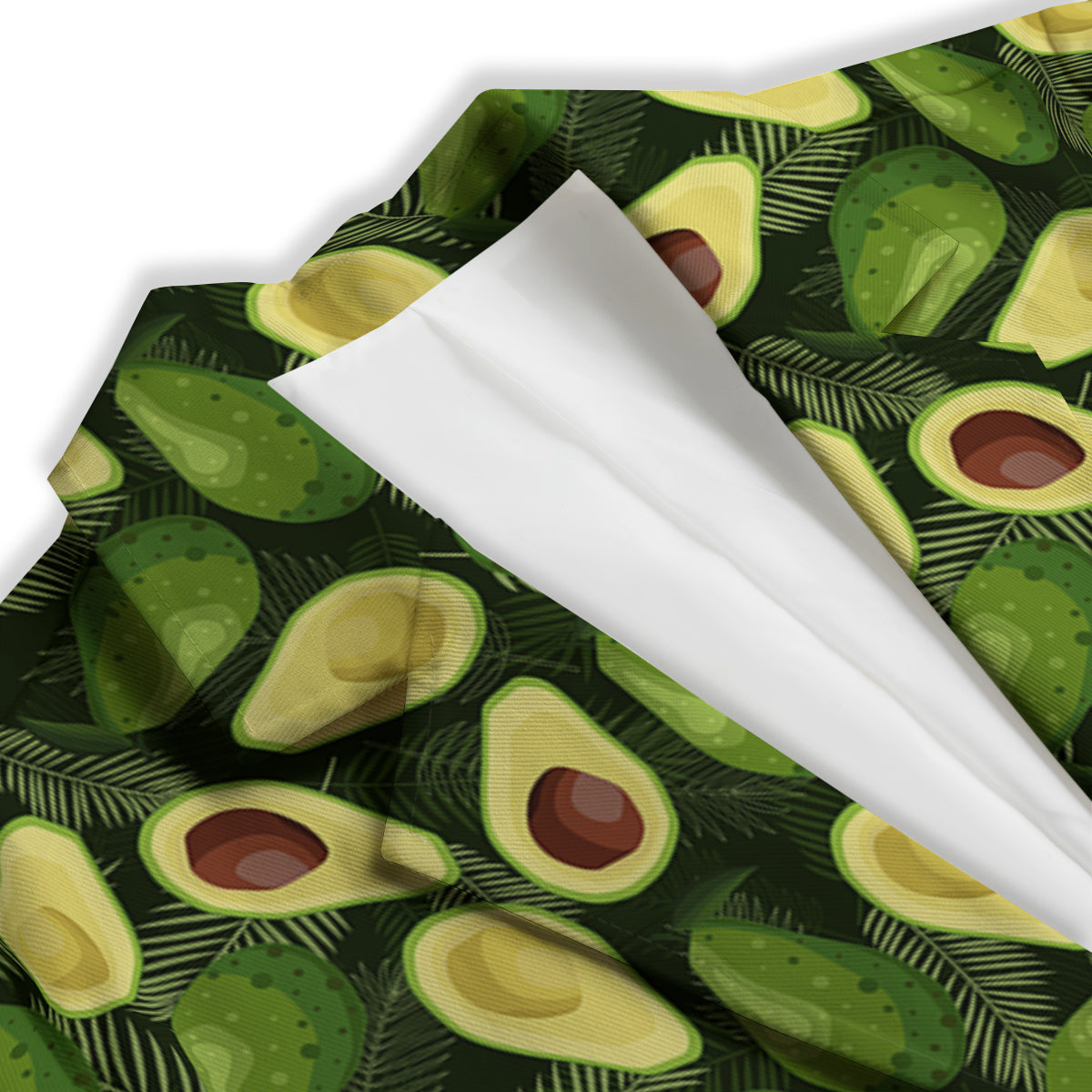 Avocado Half Cut Print Pattern Women's Blazer-grizzshop