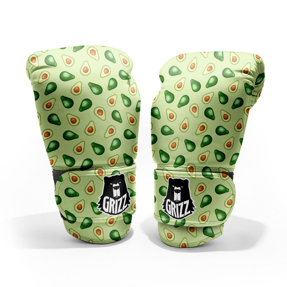 Avocado Half Cut Print Pro Boxing Glove
