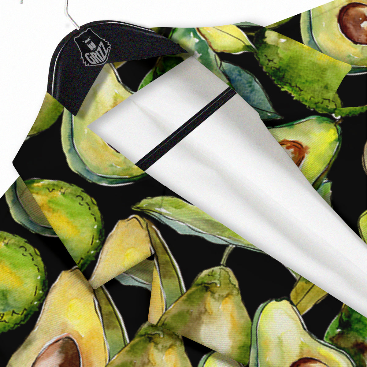 Avocado Watercolor Print Pattern Men's Sport Coat-grizzshop