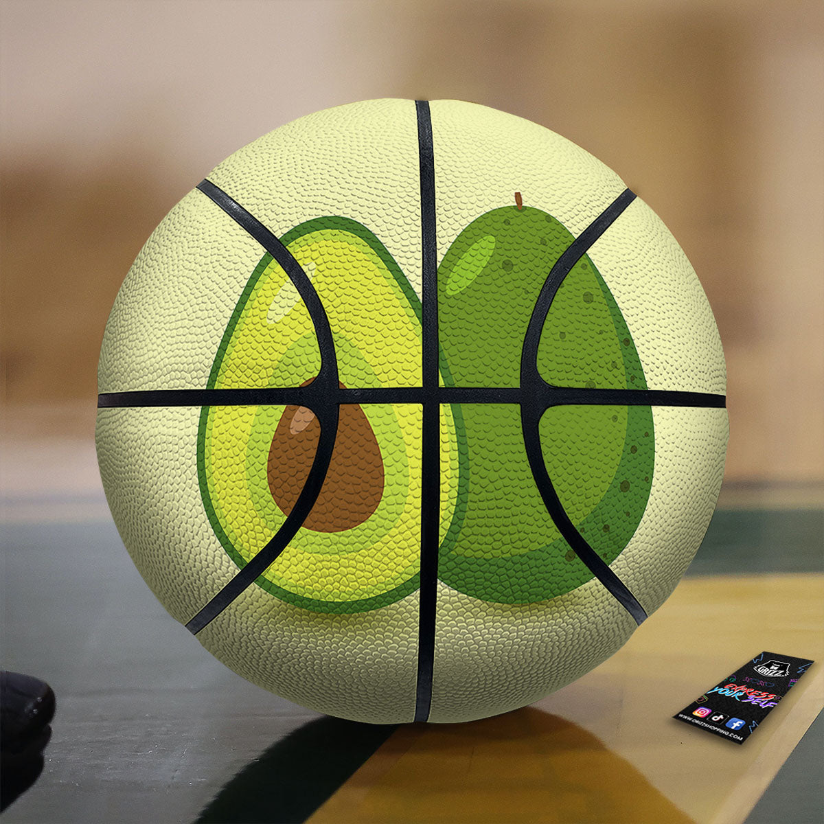 Aura Mandala Chakras Print Basketball