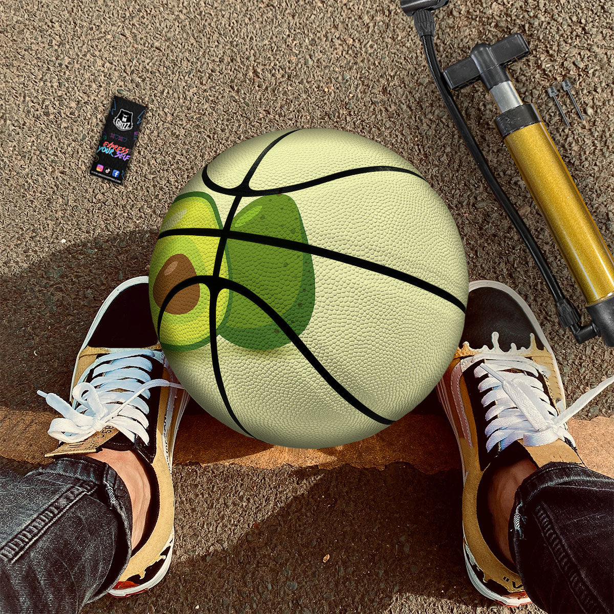 Aura Mandala Chakras Print Basketball