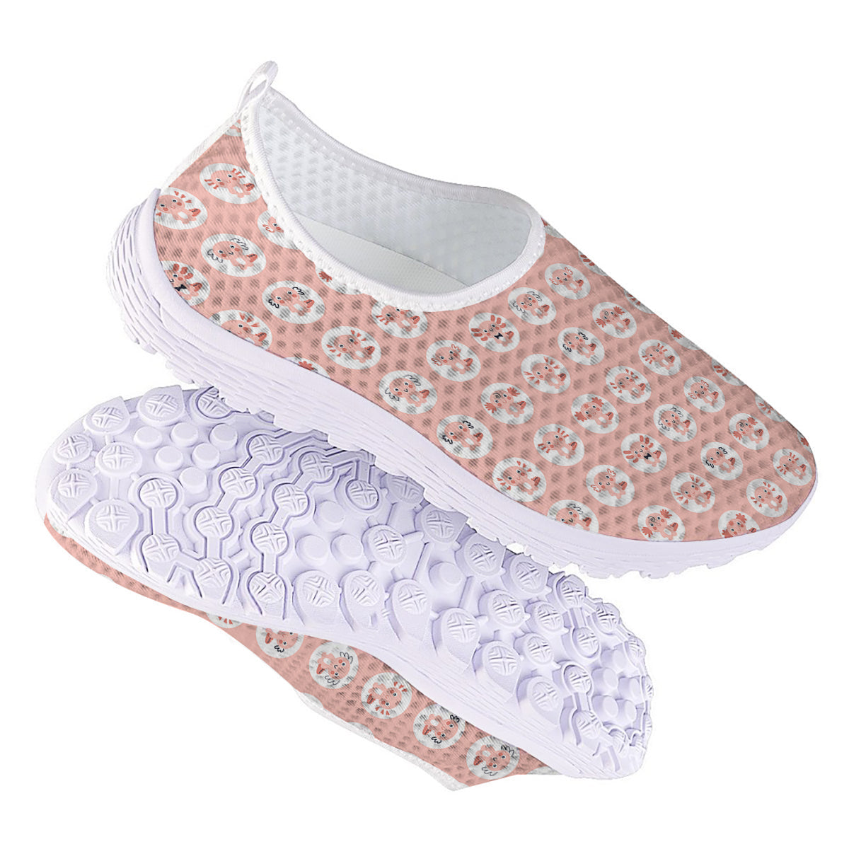 Axolotl Baby Print Pattern Nurse Shoes-grizzshop