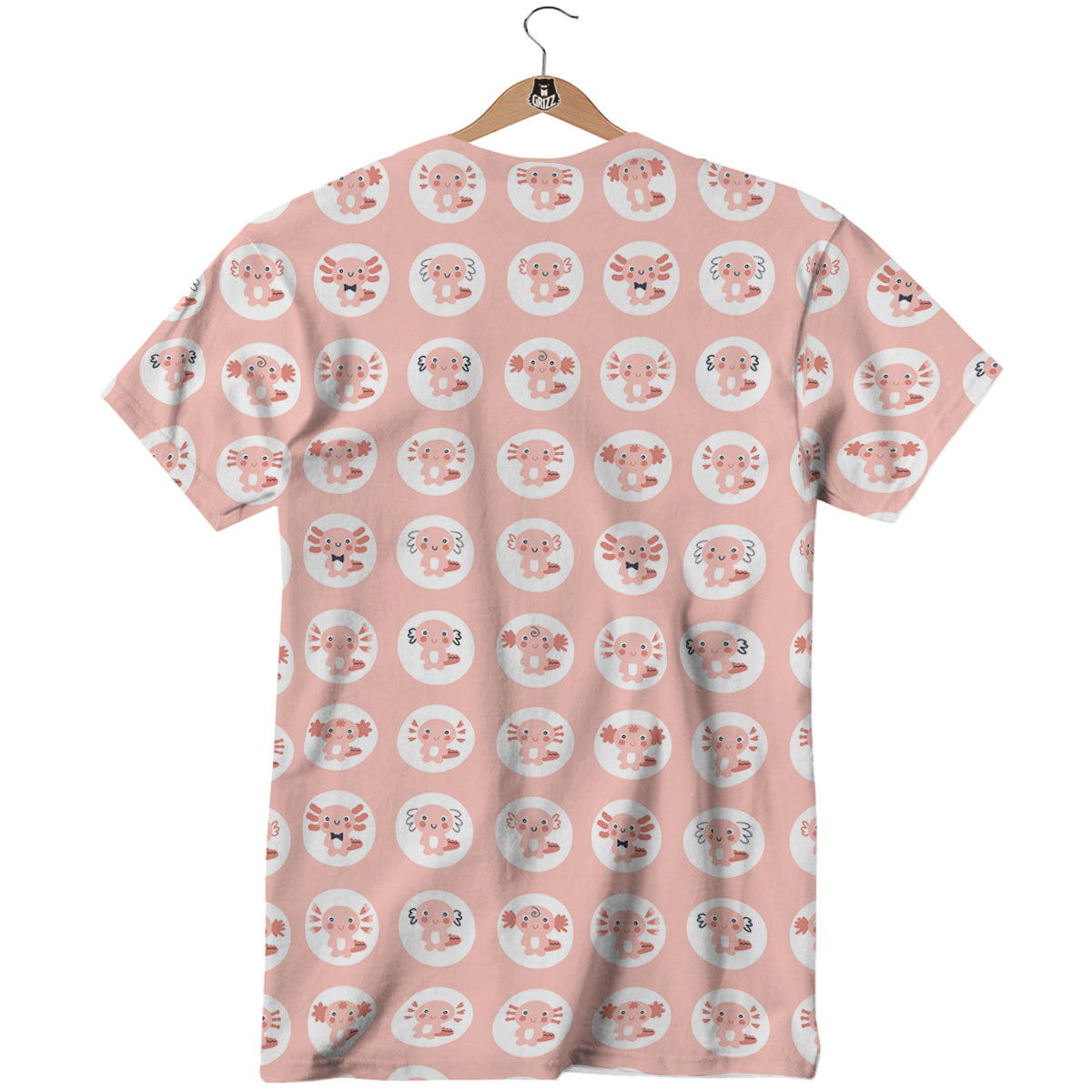 Axolotl Baby Print Pattern T-Shirt-grizzshop