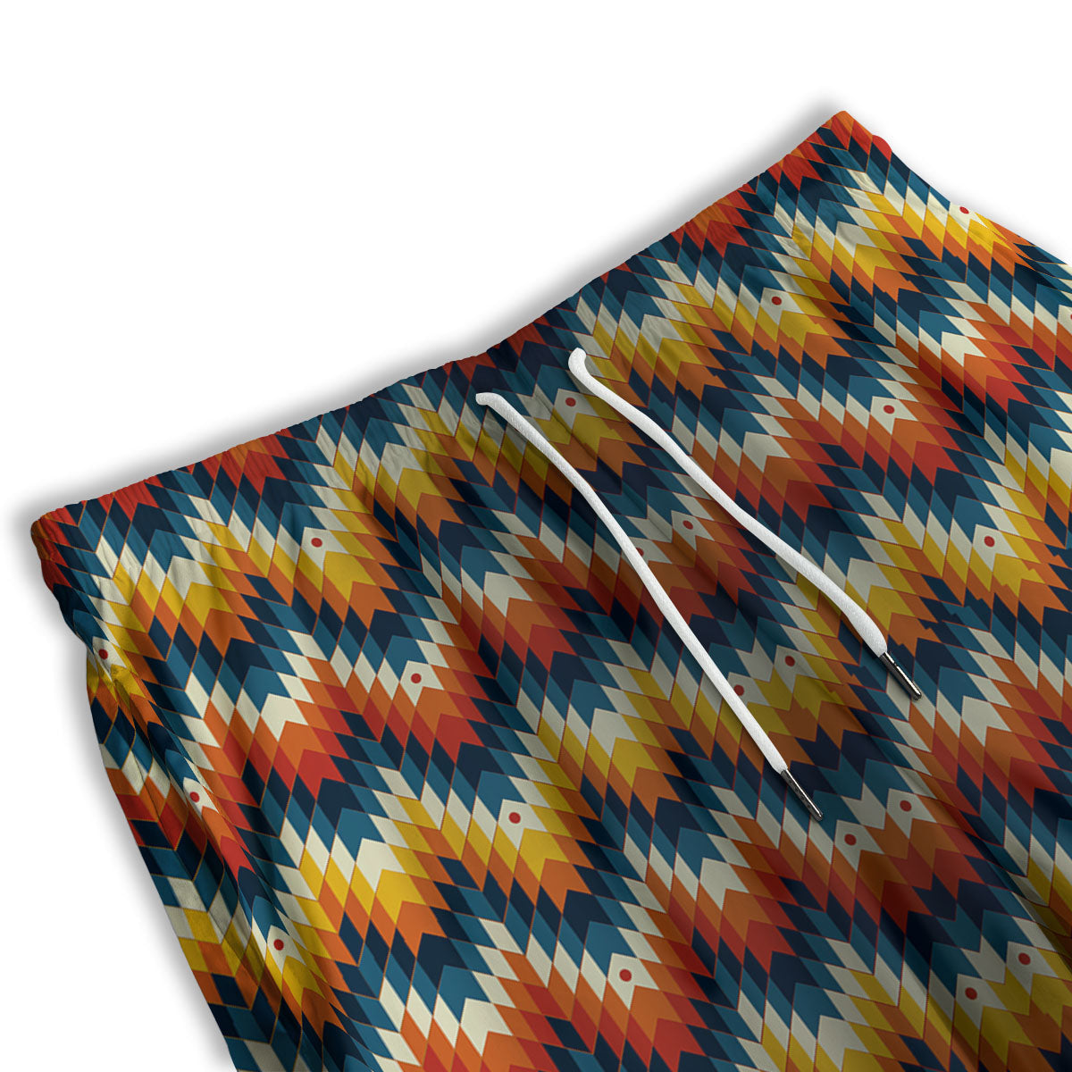 Aztec American Print Pattern Men's Athletic Shorts
