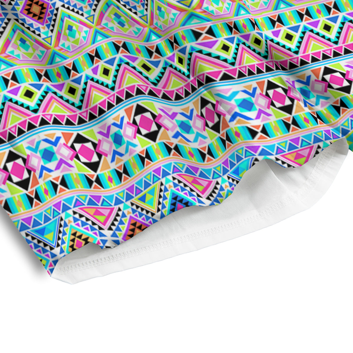 Aztec Colorful Print Pattern Men's Athletic Shorts