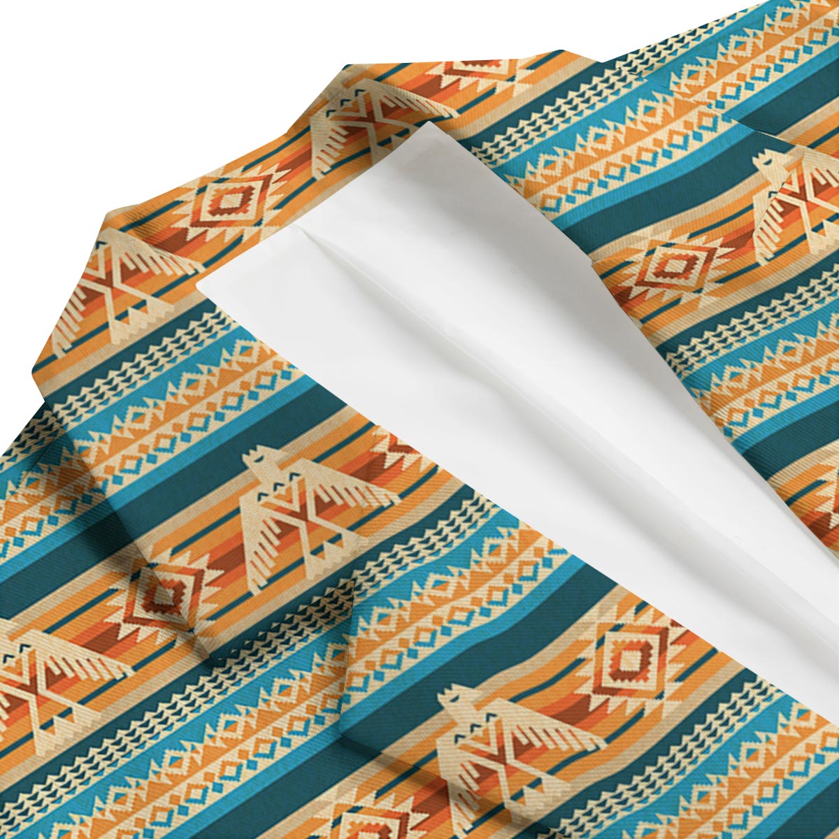 Aztec Eagle Print Pattern Men's Blazer-grizzshop