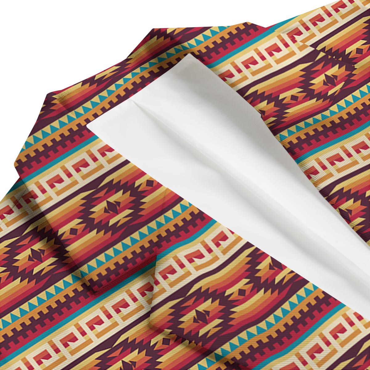 Aztec Native American Tribal Navajo Indians Print Men's Blazer-grizzshop