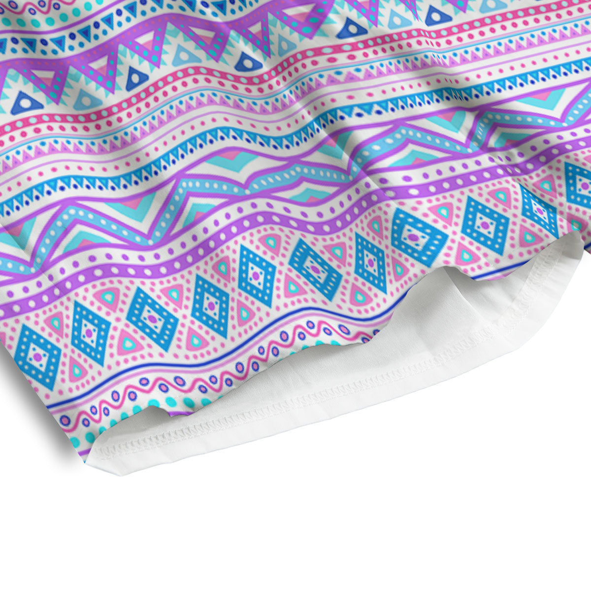 Aztec Pink And Pastel Print Pattern Men's Athletic Shorts