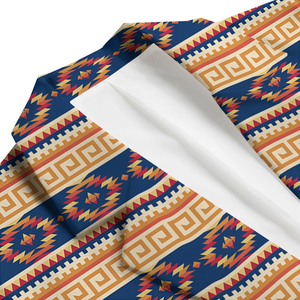 Aztec Tribal Indians Navajo Native American Print Men's Blazer-grizzshop