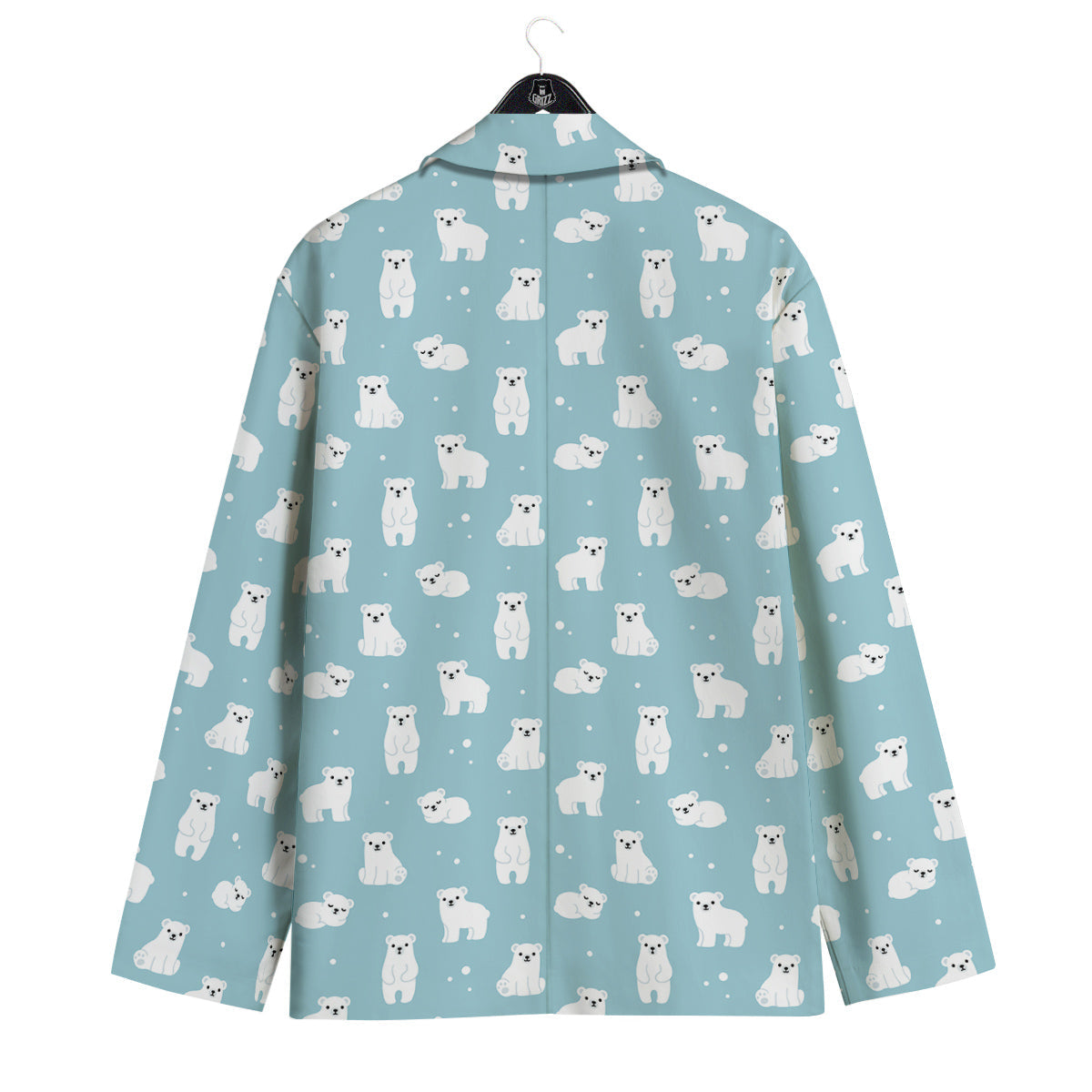 Baby Bear Cartoon Cute Print Pattern Men's Sport Coat-grizzshop