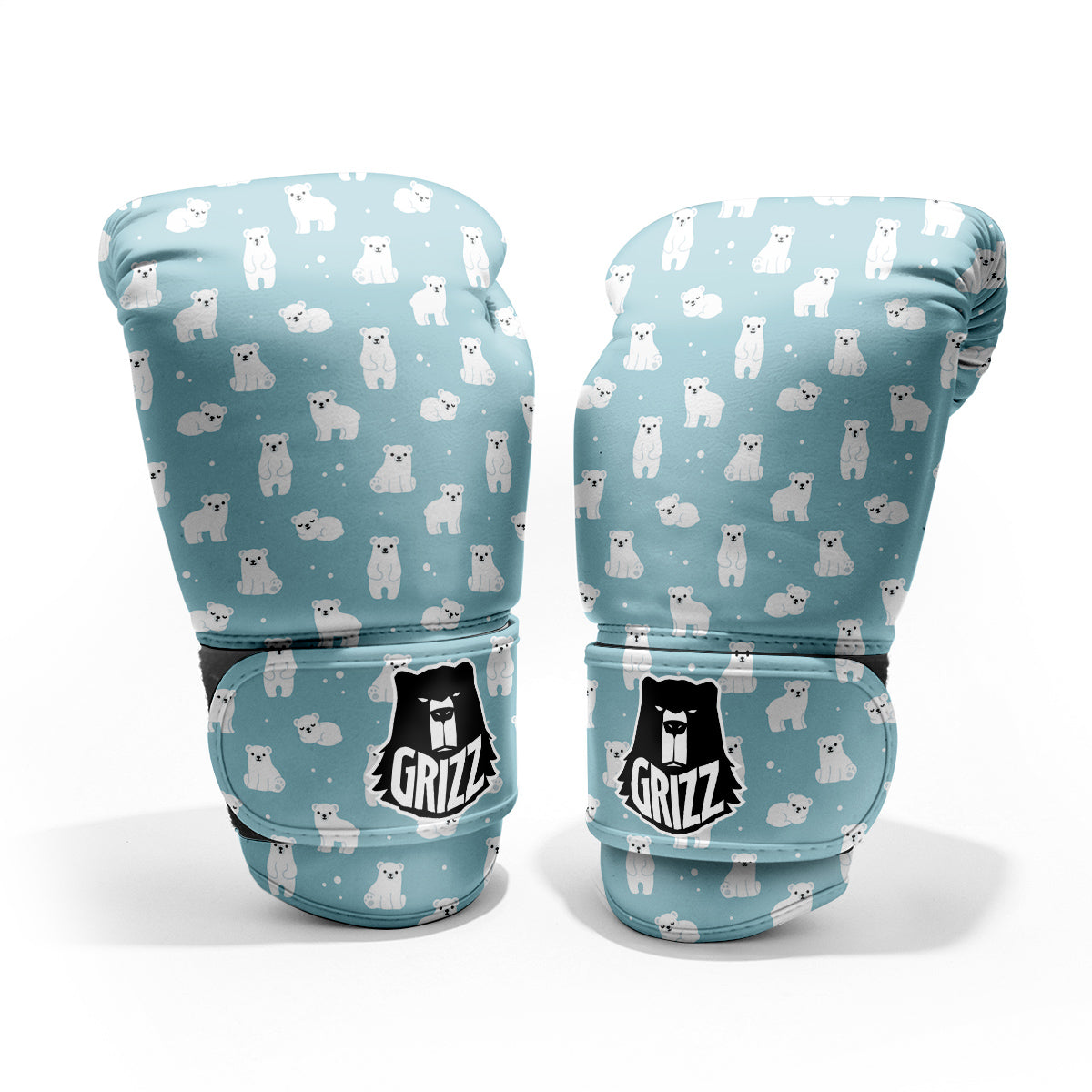 Baby Bear Cartoon Cute Print Pattern Pro Boxing Glove