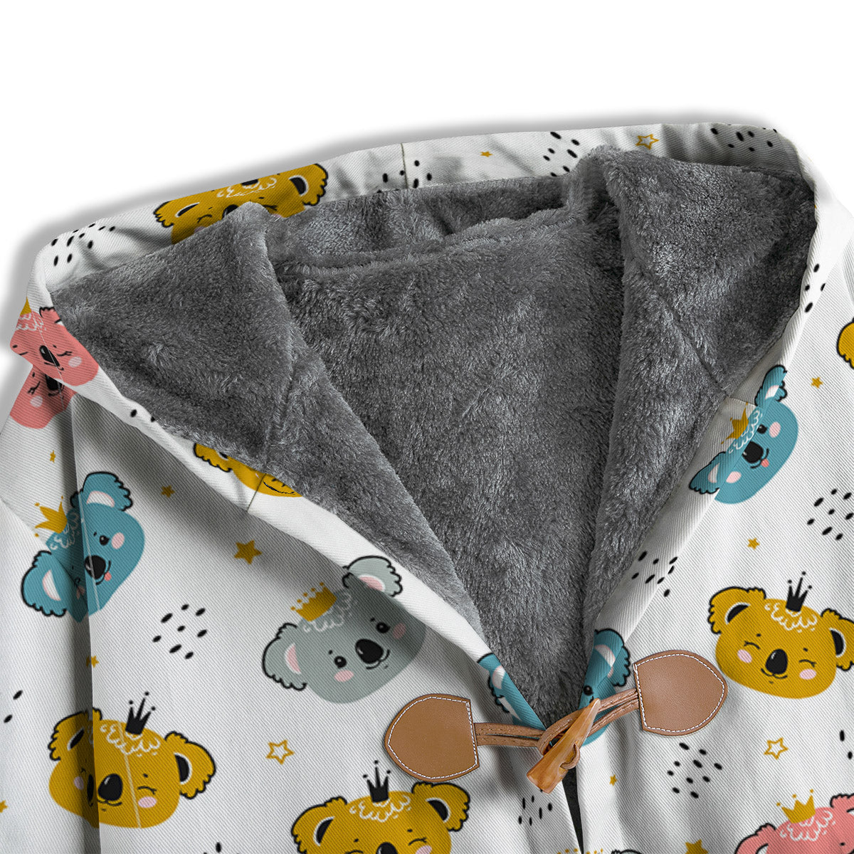 Baby Bear Colorful Cartoon Print Pattern Men's Windbreaker Jacket-grizzshop