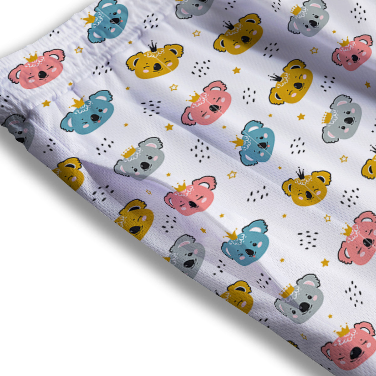 Aztec White And Grey Print Pattern Mesh Shorts