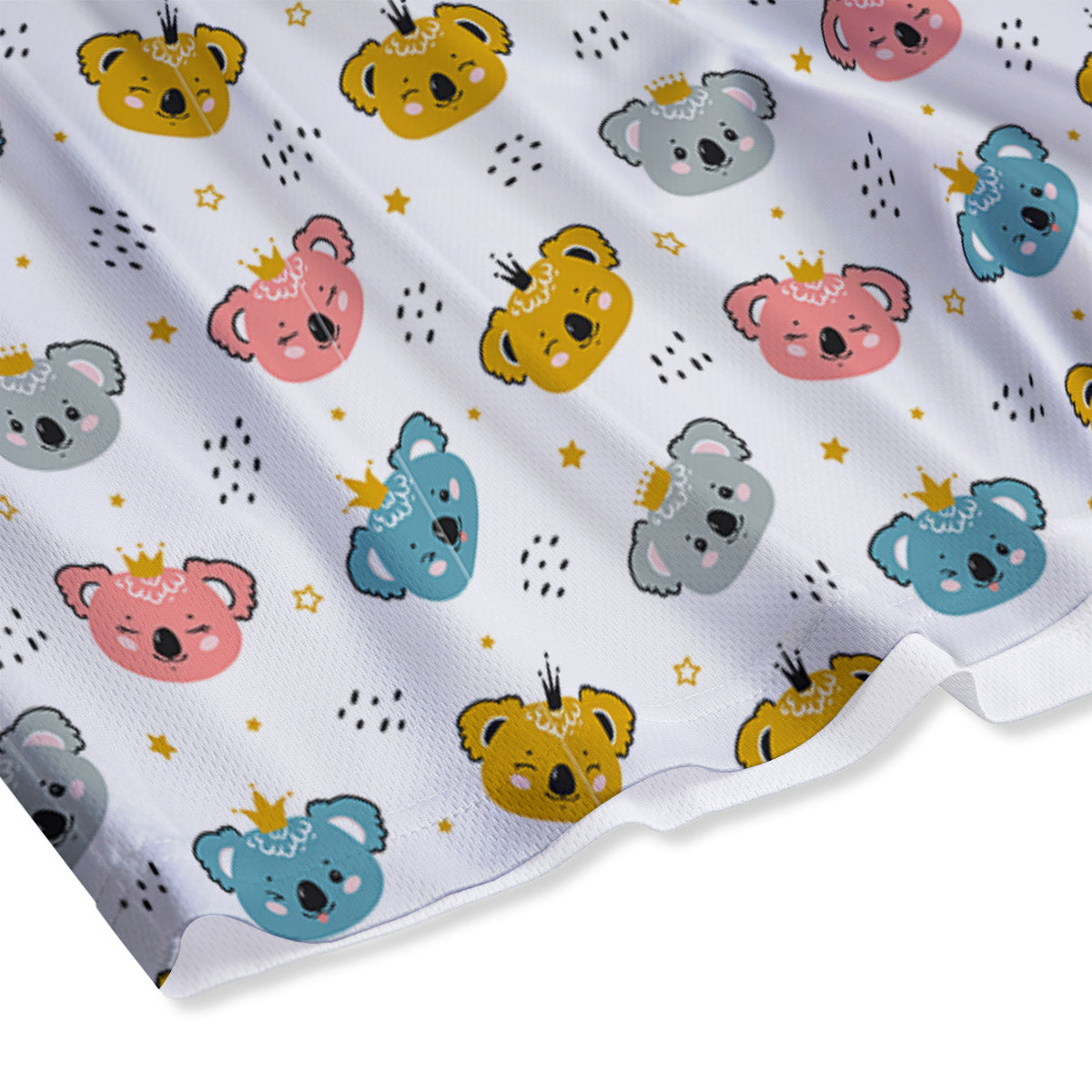 Aztec White And Grey Print Pattern Mesh Shorts