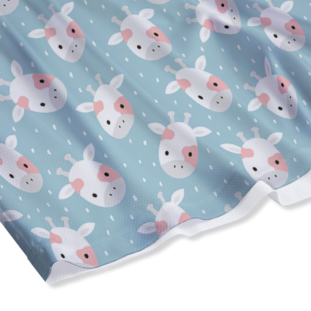 Baby Bear Cartoon Cute Print Pattern Mesh Shorts