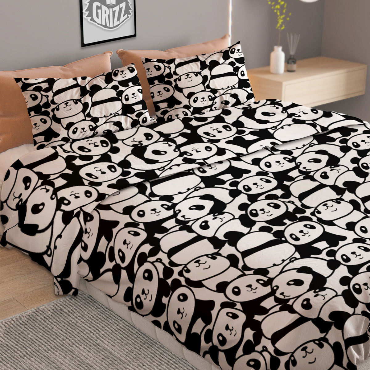 Ballet Dancing Print Pattern Duvet Cover Bedding Set