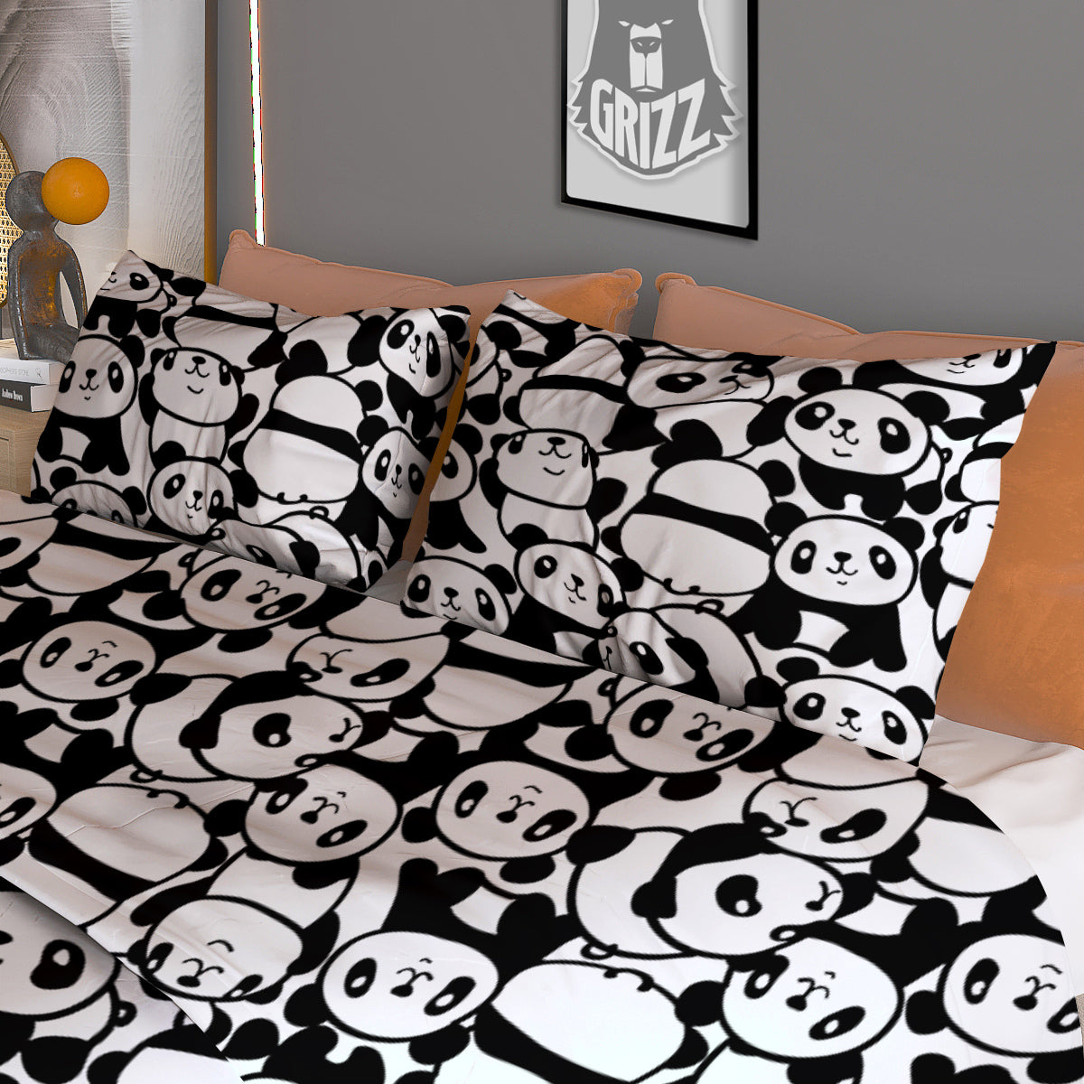 Ballet Dancing Print Pattern Duvet Cover Bedding Set
