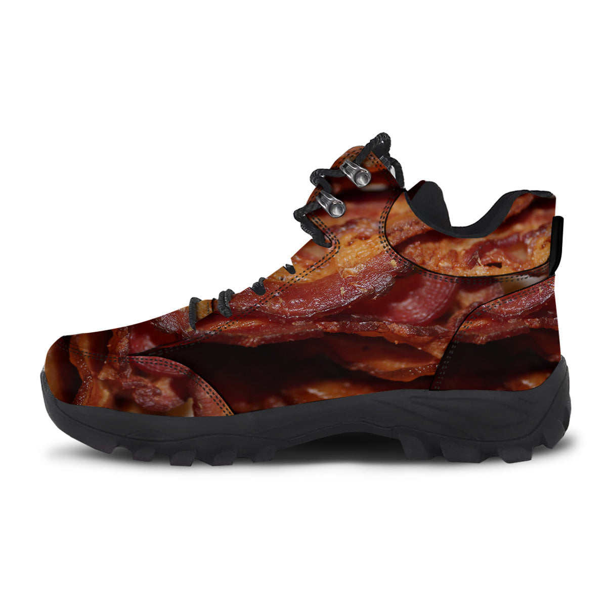 Bacon Crispy Print Hiking Shoes-grizzshop