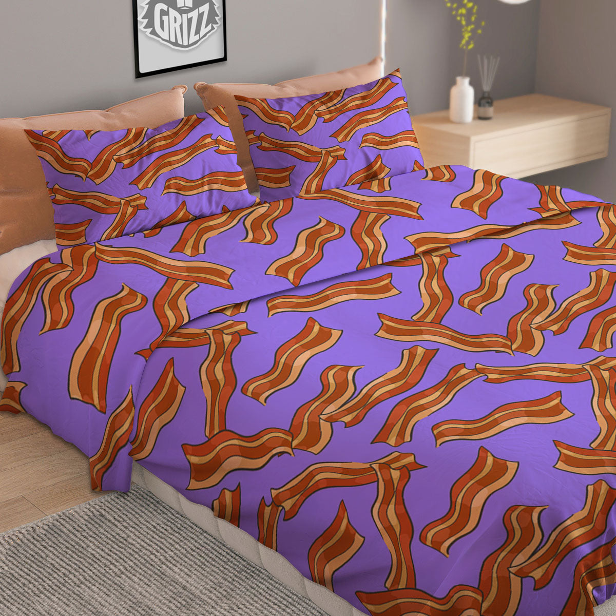 Aztec Trippy Turquoise Ethnic Print Pattern Duvet Cover Bedding Set