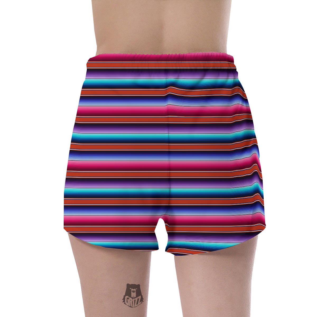 Baja Serape Women's Shorts-grizzshop