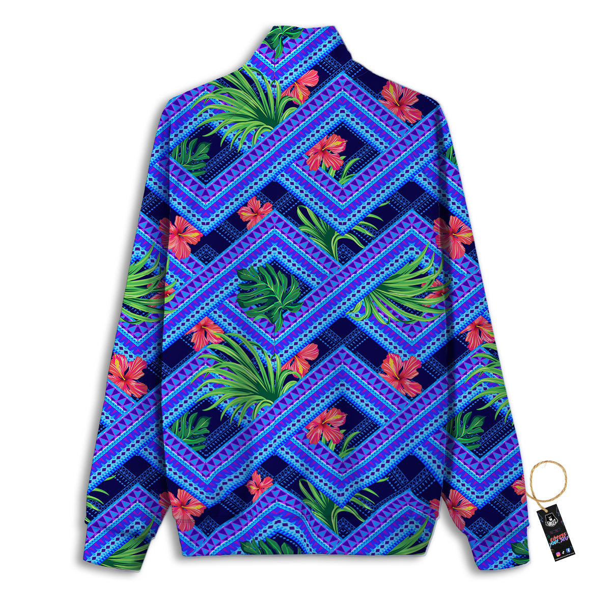 Ball And Softball Field Print Track Jacket-grizzshop