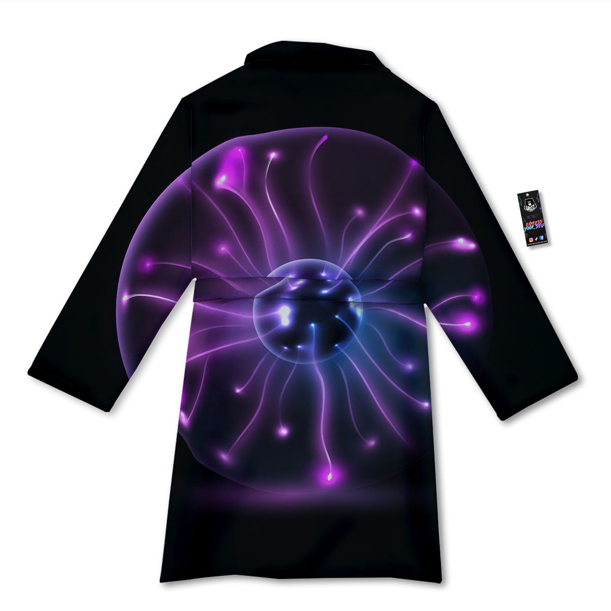 Ball Plasma Print Bathrobe-grizzshop