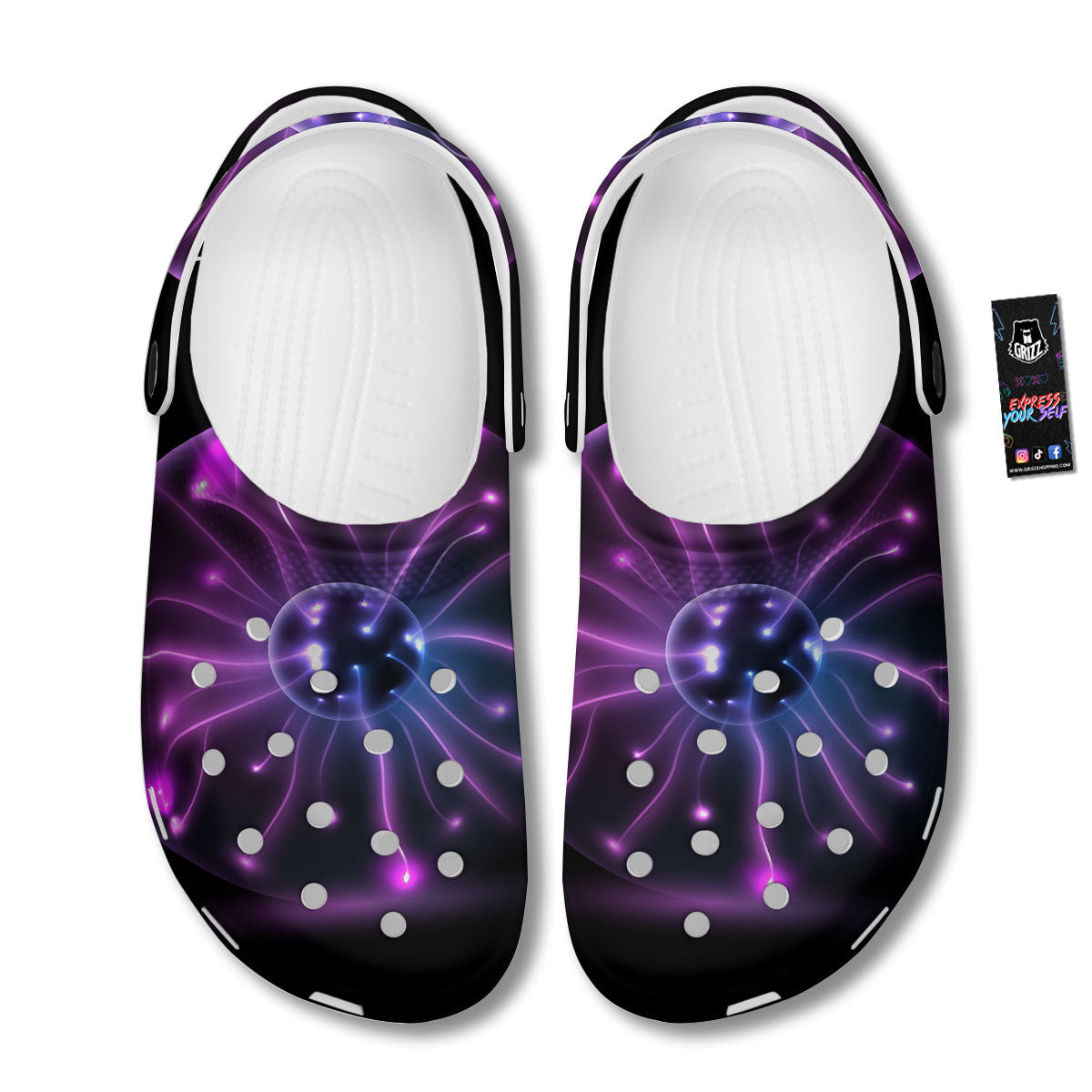 Ball Plasma Print Clog-grizzshop