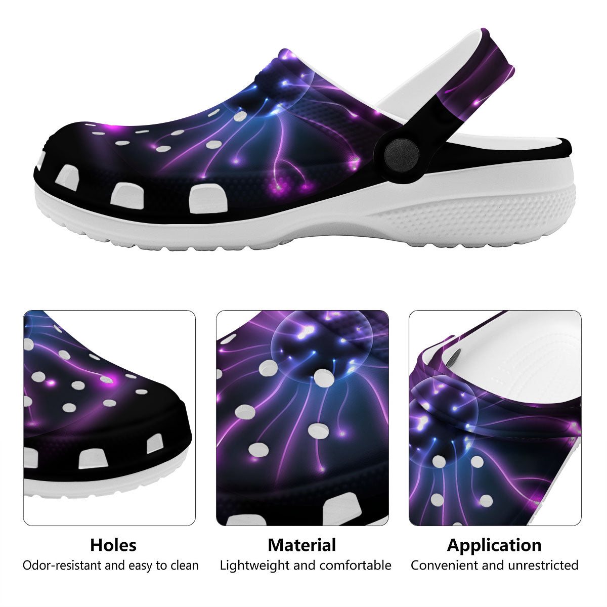 Ball Plasma Print Clog-grizzshop