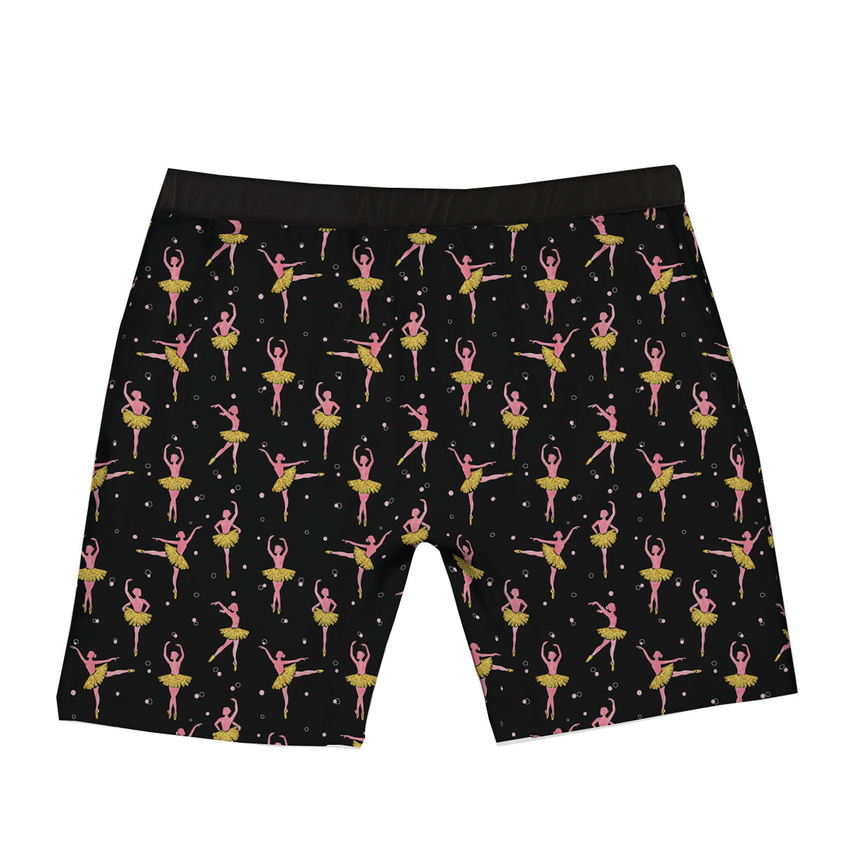 Ballet Dancing Print Pattern Boxer Briefs-grizzshop