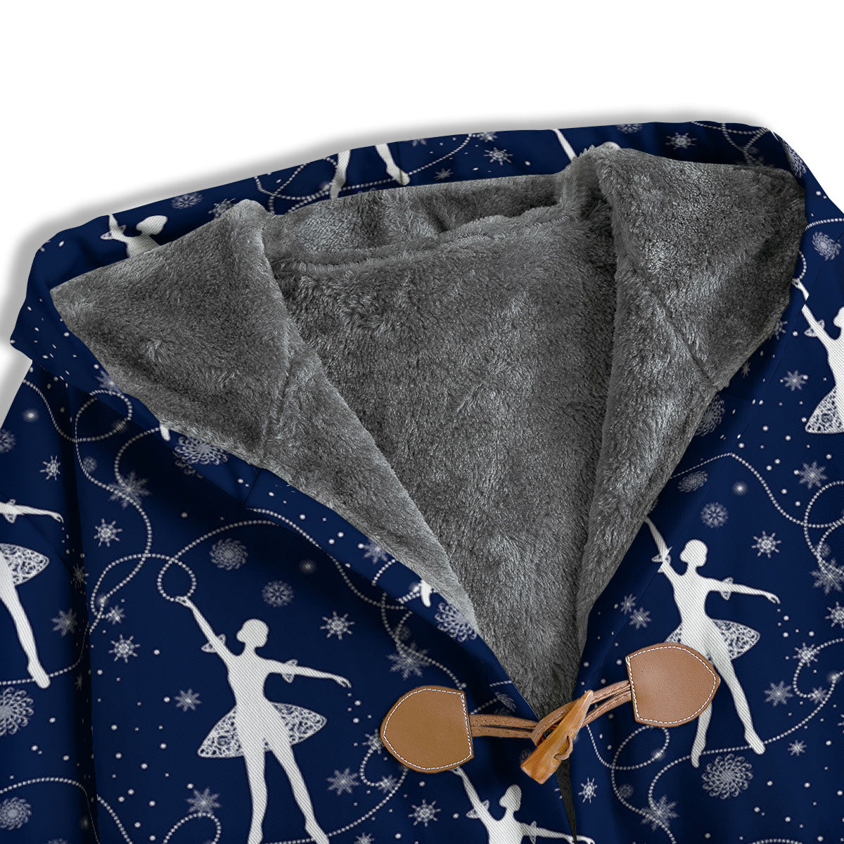 Ballet Snowflake Print Pattern Men's Windbreaker Jacket-grizzshop