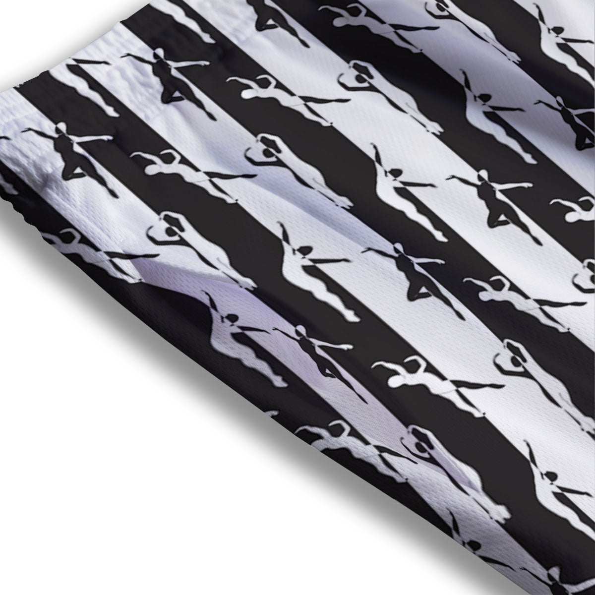 Buffalo Plaid Halloween Print Pattern Mesh Shorts