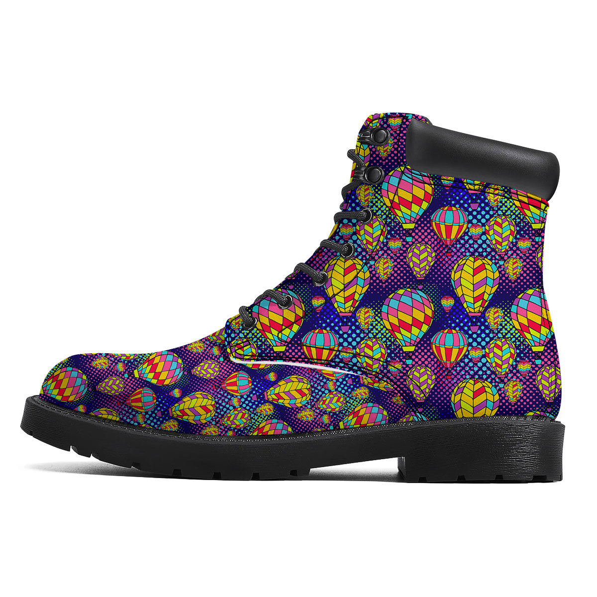 Balloon Air Retro Print Pattern Boots-grizzshop