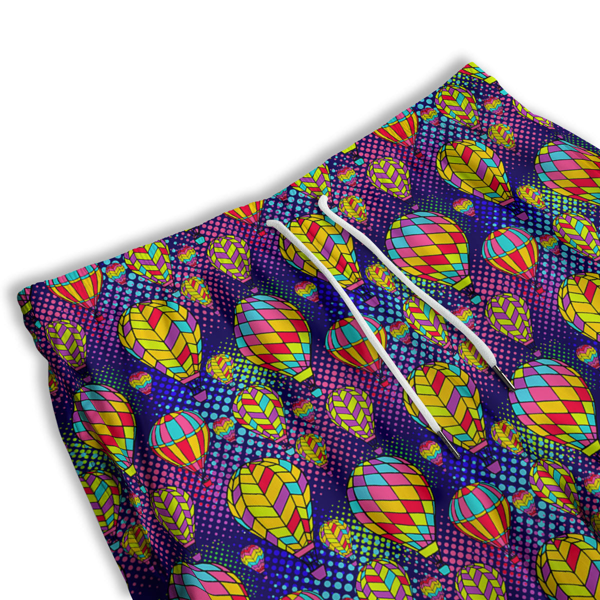 Balloon Air Retro Print Pattern Men's Athletic Shorts