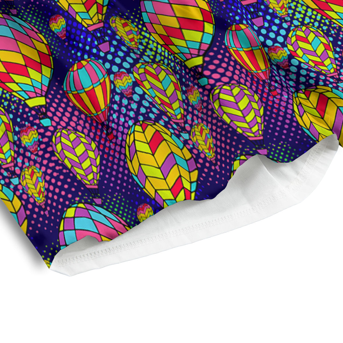 Balloon Air Retro Print Pattern Men's Athletic Shorts