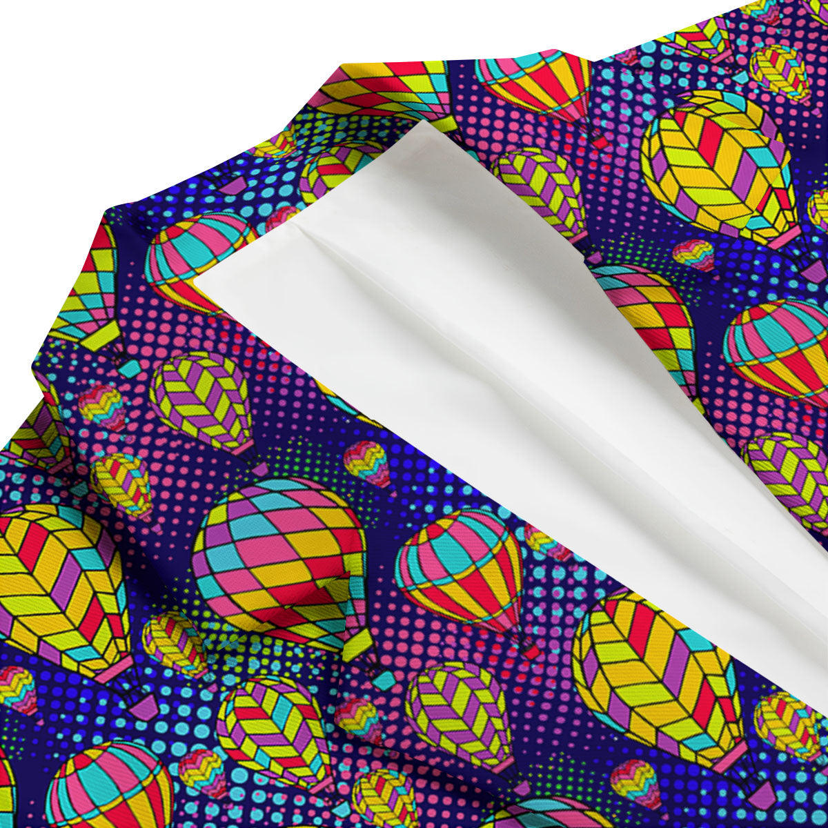 Balloon Air Retro Print Pattern Men's Blazer-grizzshop