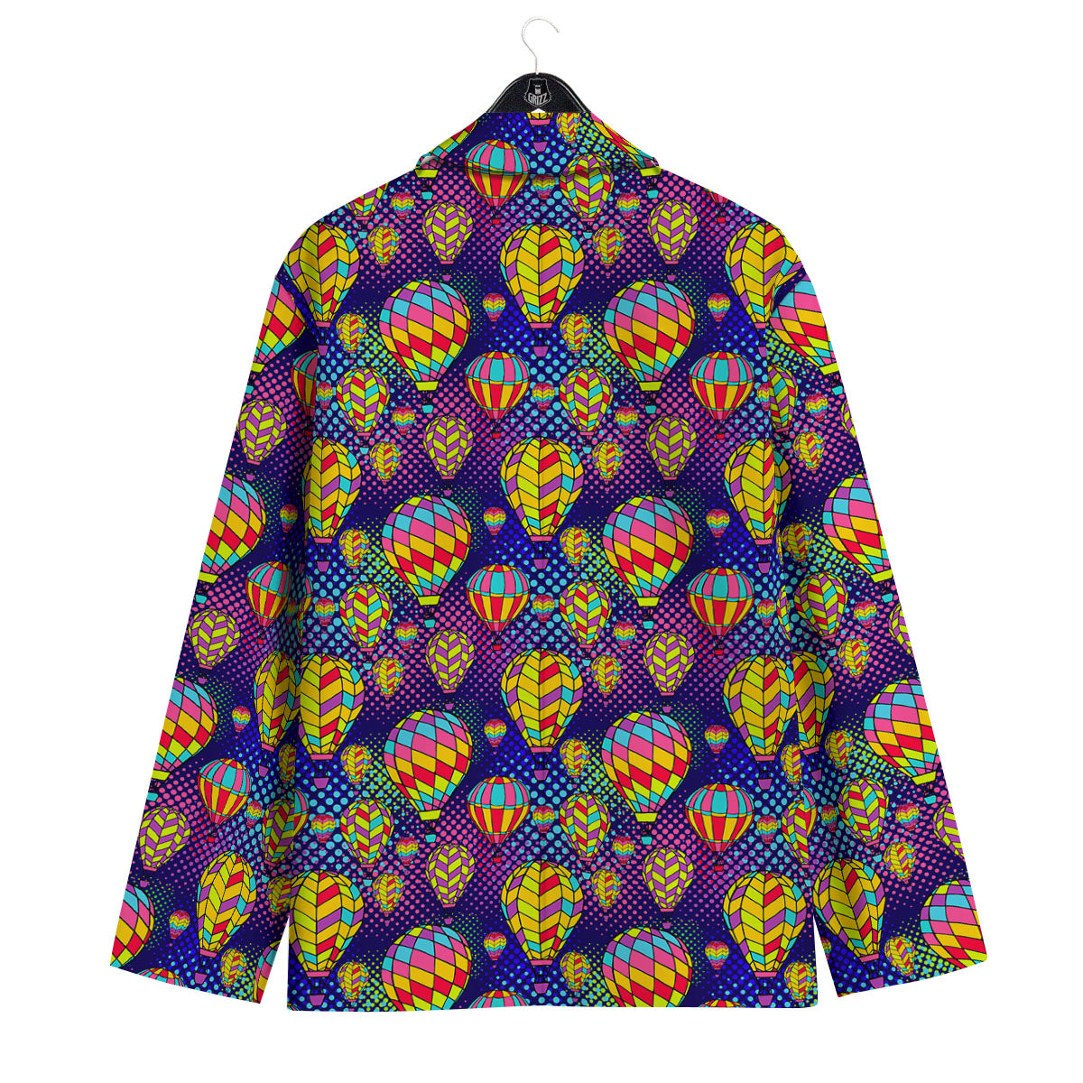 Balloon Air Retro Print Pattern Men's Sport Coat-grizzshop