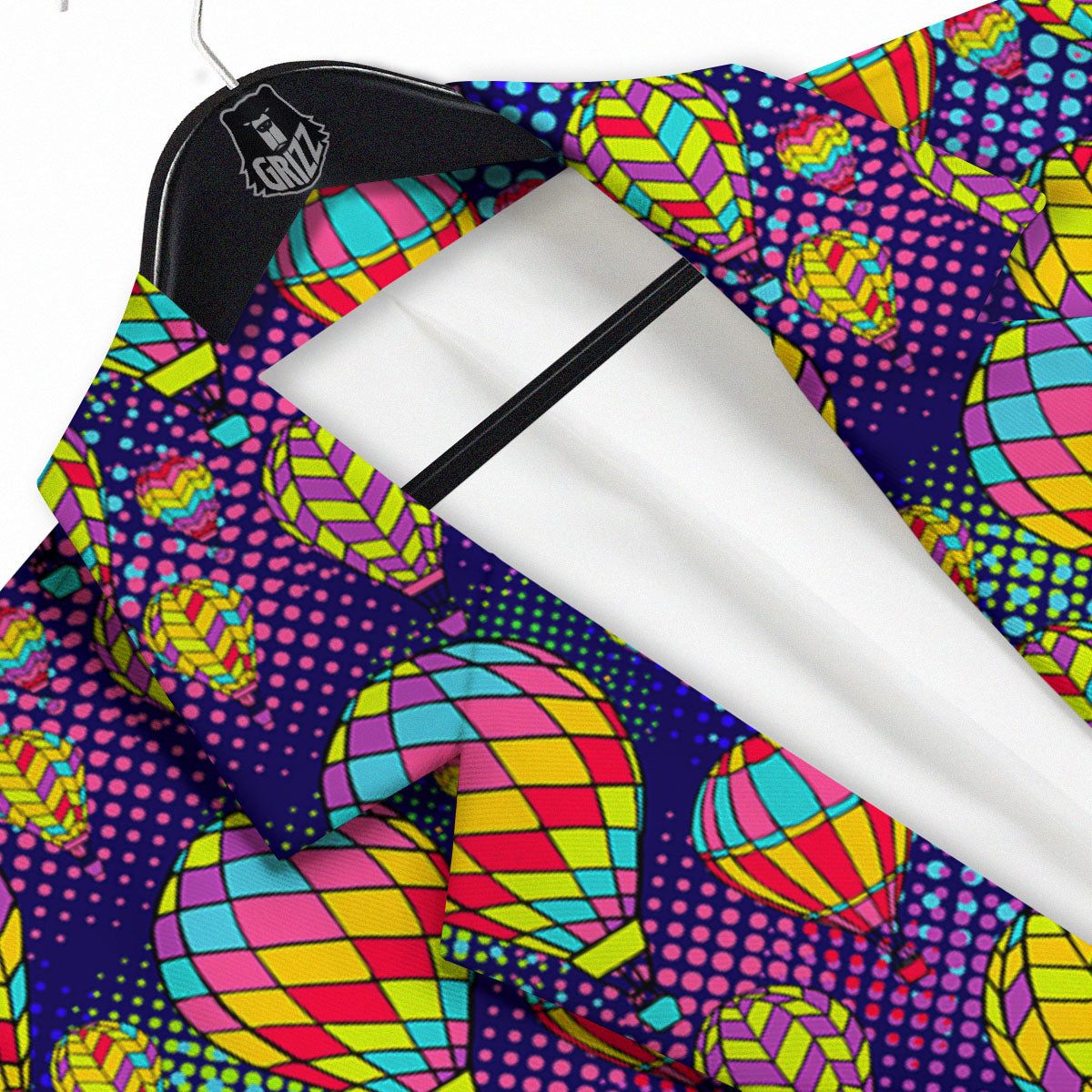 Balloon Air Retro Print Pattern Men's Sport Coat-grizzshop