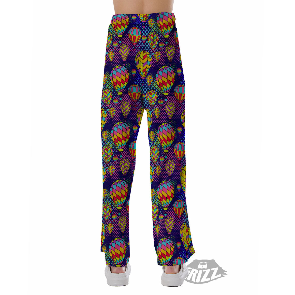 Balloon Air Retro Print Pattern Pajama Pants-grizzshop