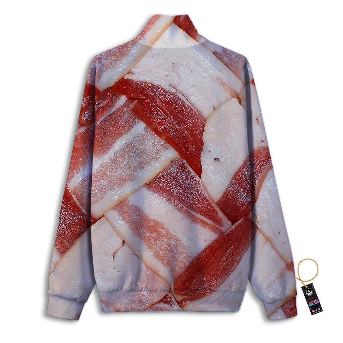 Balloon Air Retro Print Pattern Track Jacket-grizzshop