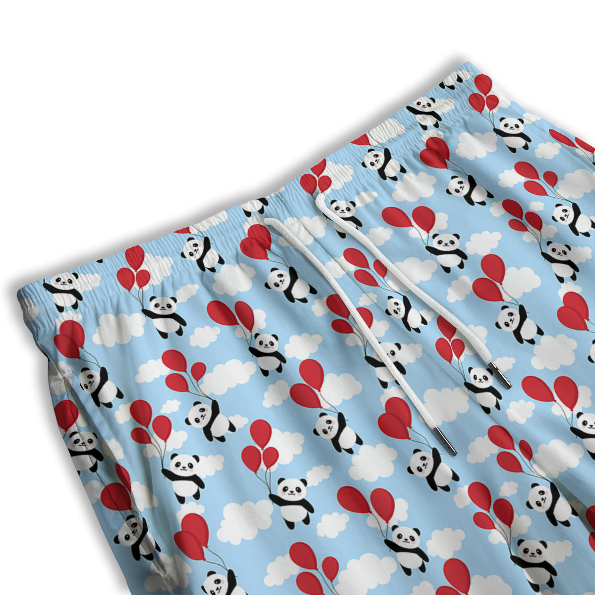 Baby Ninja Print Pattern Men's Athletic Shorts