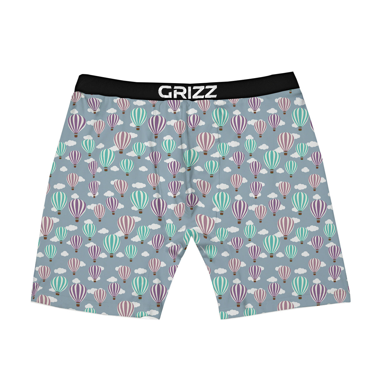 Balloon Cartoon Print Pattern Boxer Briefs-grizzshop