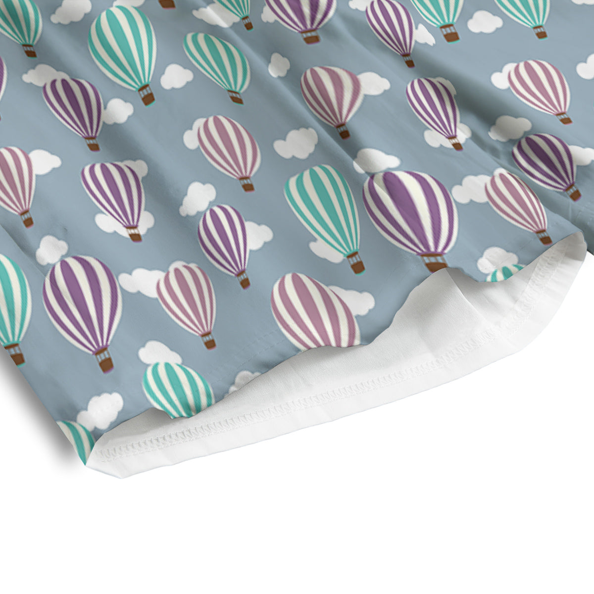 Balloon Cartoon Print Pattern Men's Athletic Shorts