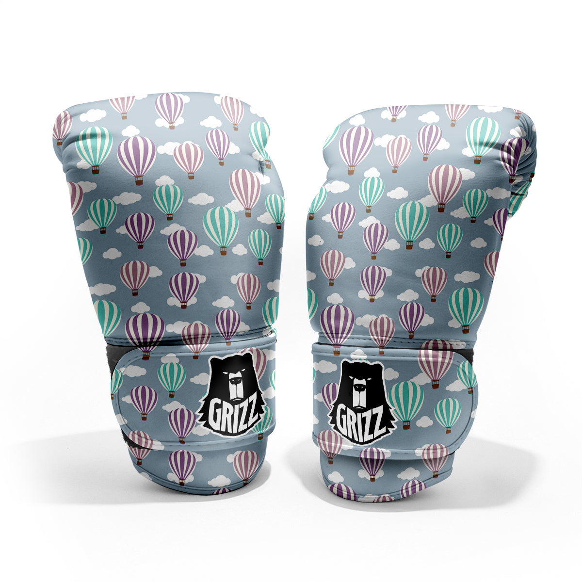 Balloon Cartoon Print Pattern Pro Boxing Glove
