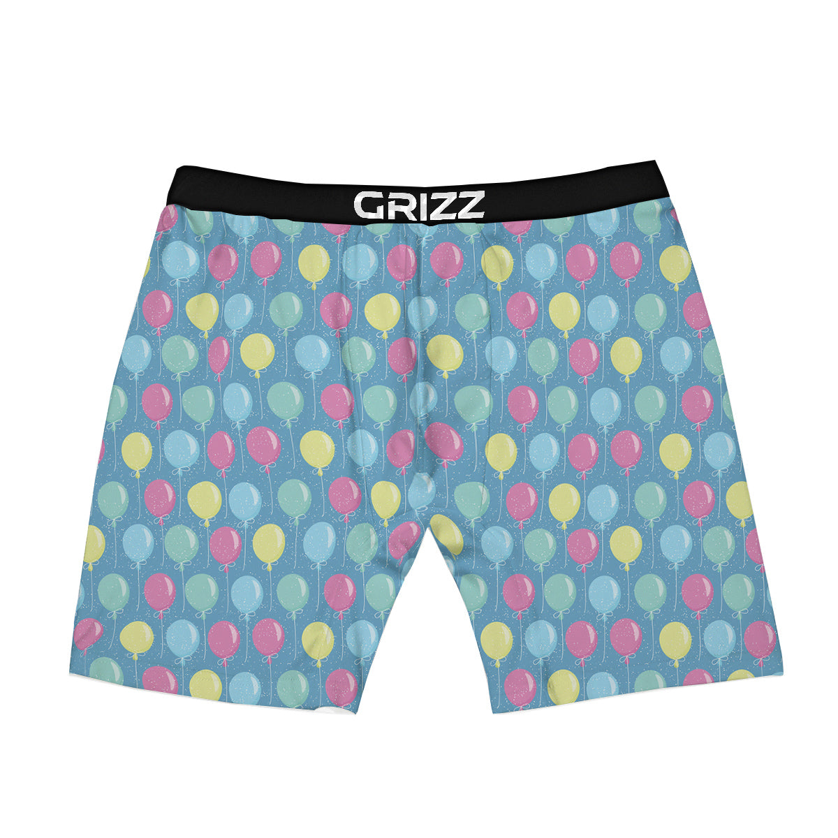 Balloon Colorful Print Pattern Boxer Briefs-grizzshop