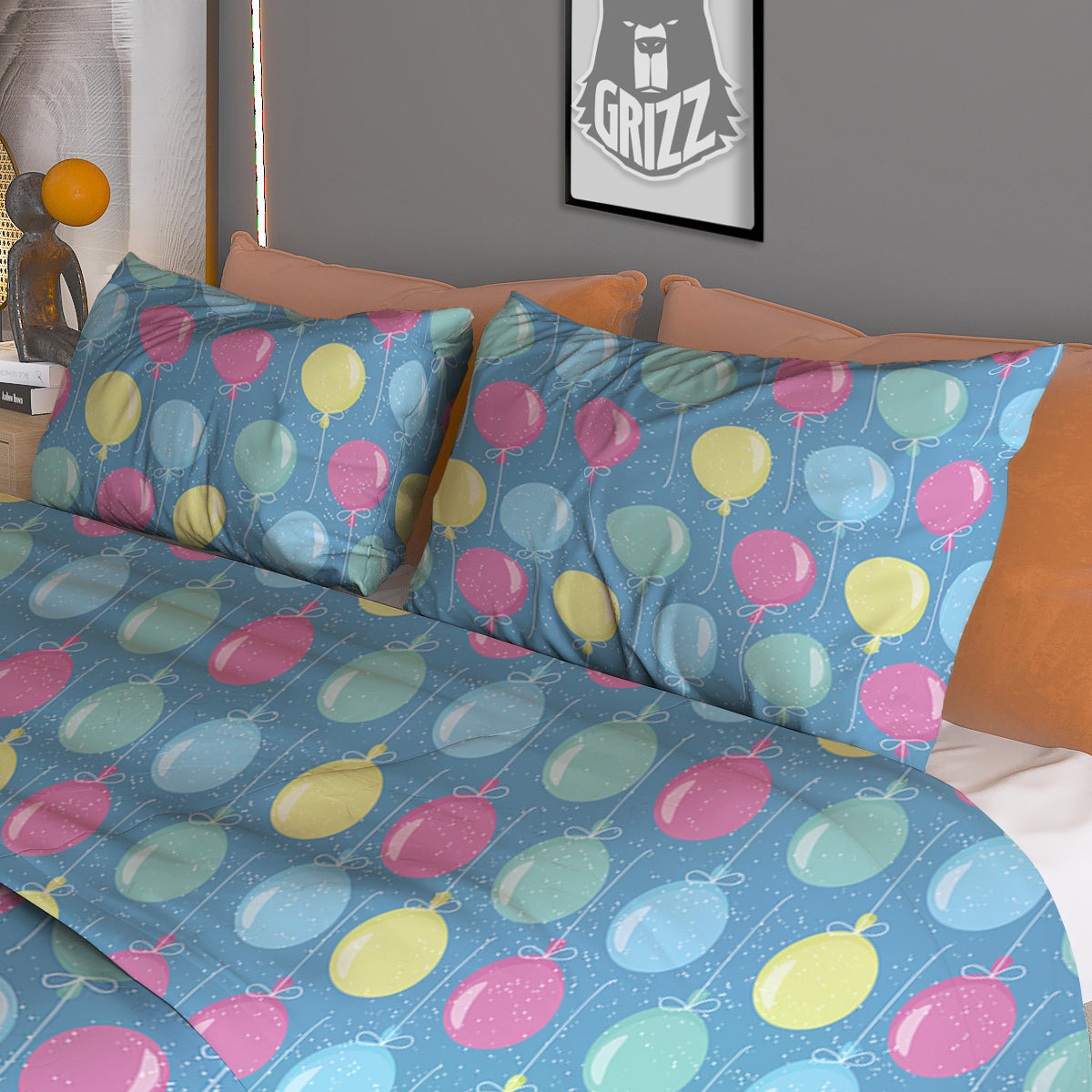 Banana Tropical Green Print Pattern Duvet Cover Bedding Set