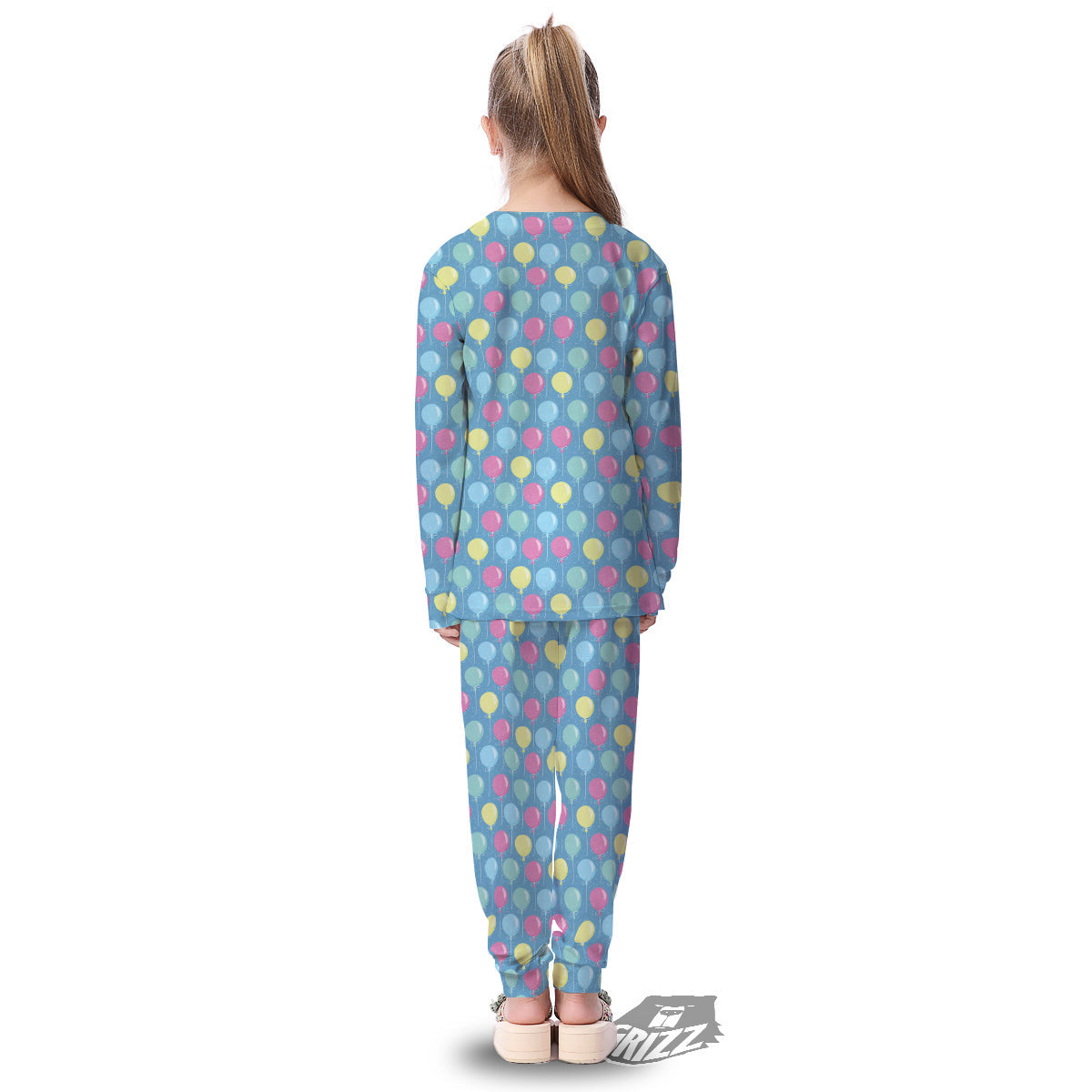 Balloon Colorful Print Pattern Kid's Pajamas-grizzshop